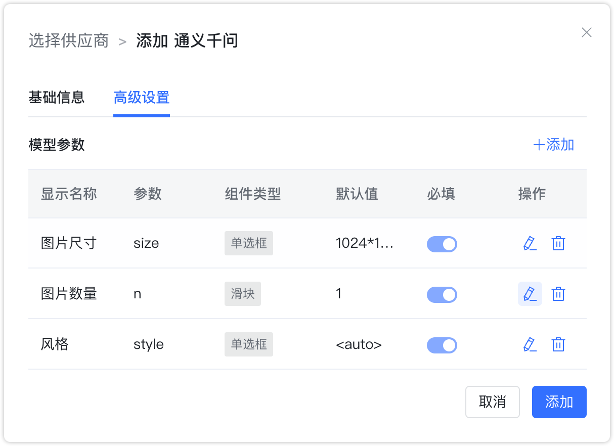 通义千问 图片模型